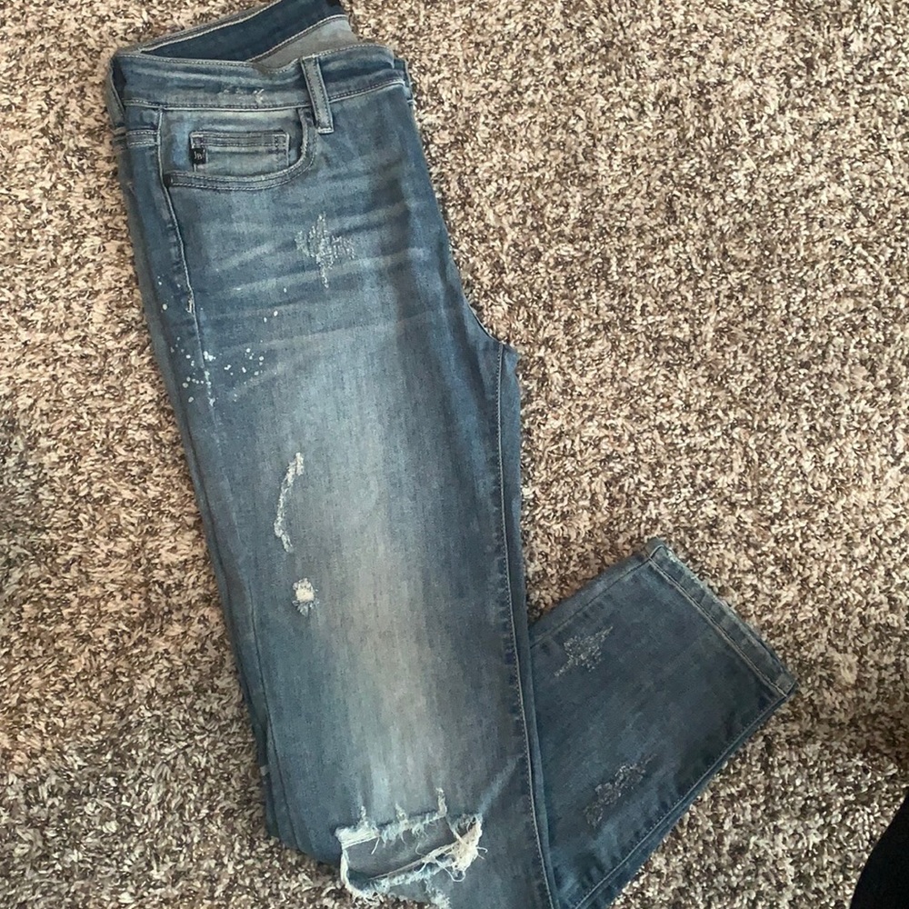 Distressed Jeans
